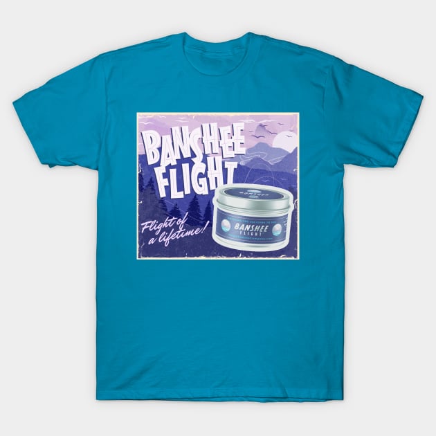 Banshee Flight by Magic Candle Company T-Shirt by MagicCandleCompany